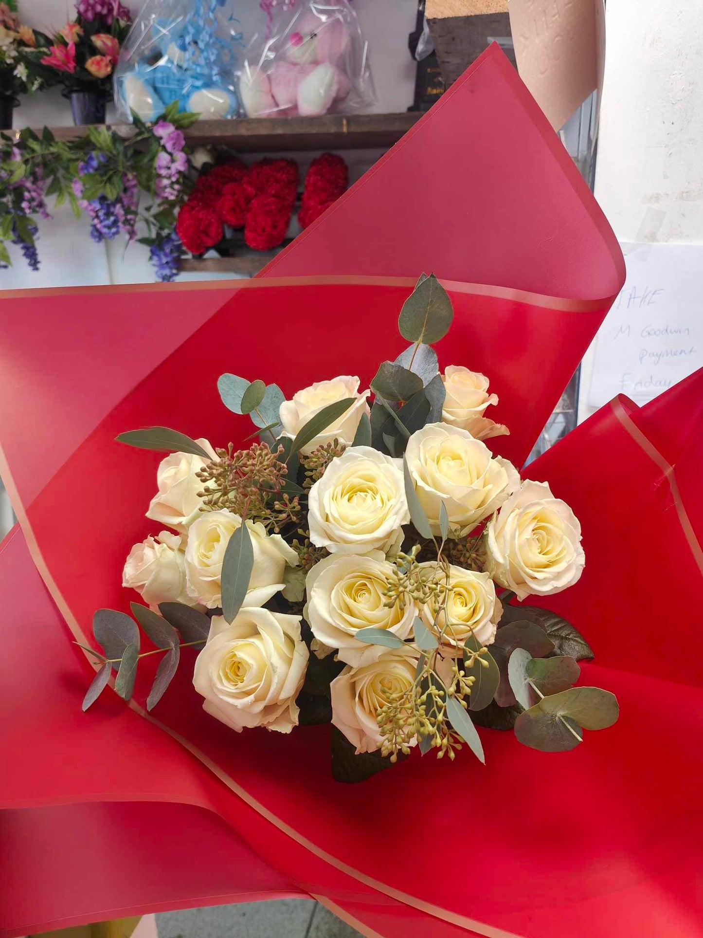 A Dozen White Roses