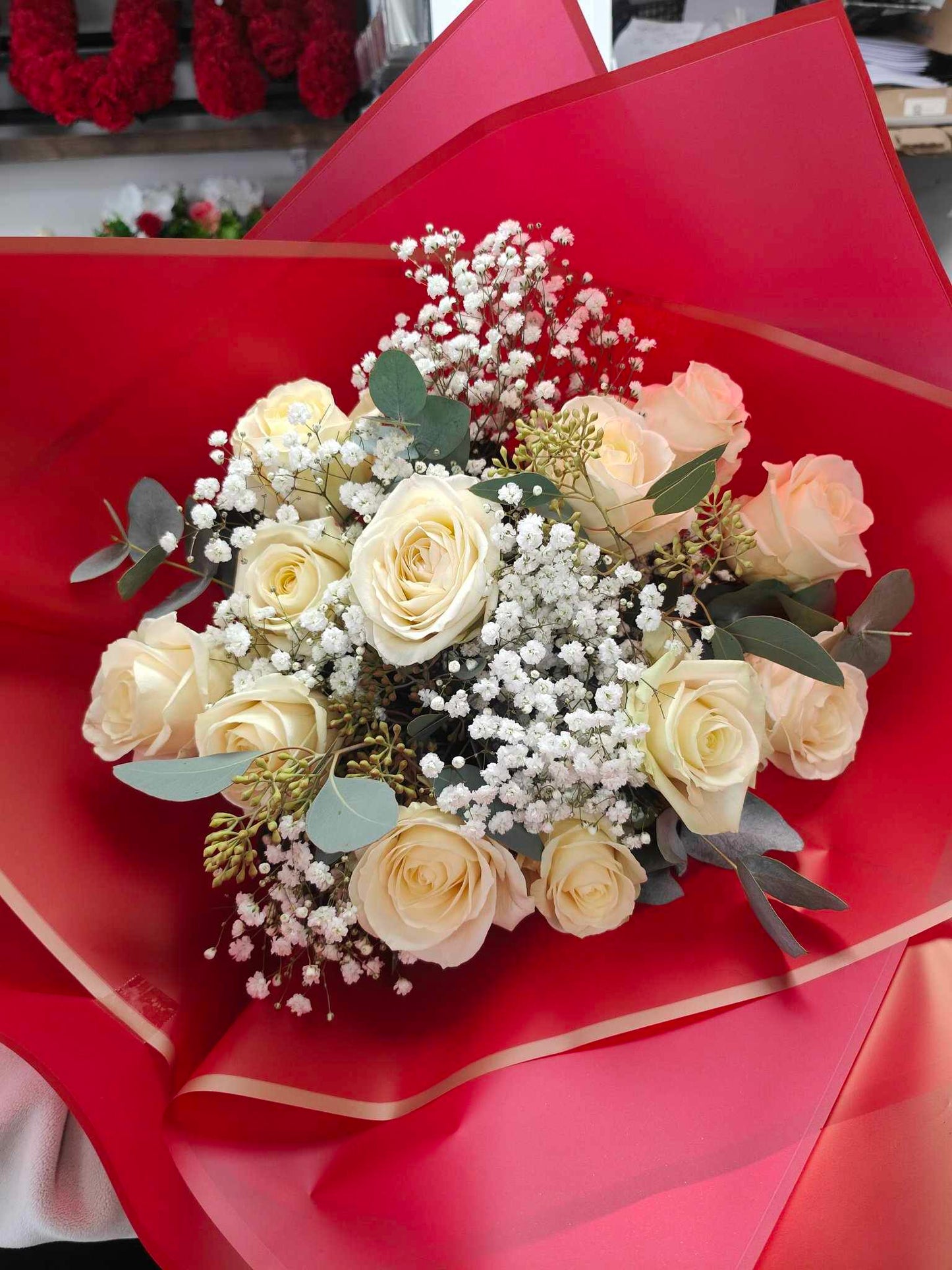 A Dozen White Roses