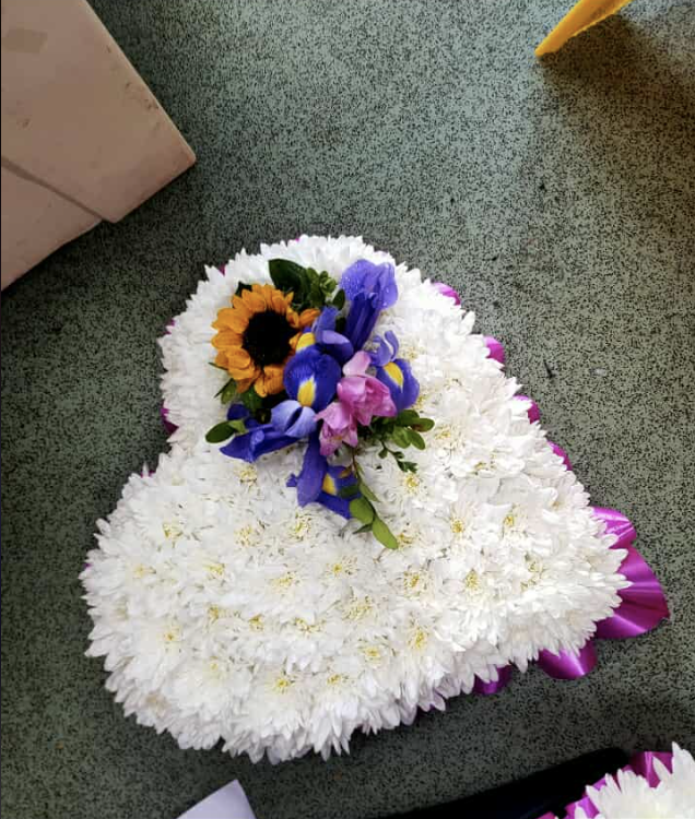 Heart - White Massed