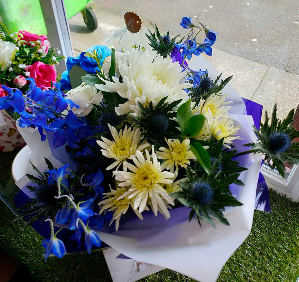 Flowers Of Runcorn Florist's Choice Hand Tied Bouquet